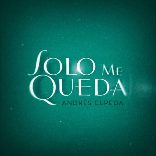 Portada de Solo Me Queda