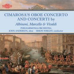 Portada de Cimarosa, Albinoni, Marcello & Vivaldi: Oboe Concertos