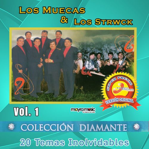 Portada de 20 Súper Éxitos, Volumen 1
