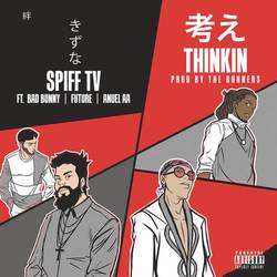 Portada de Thinkin (feat. Anuel AA, Bad Bunny & Future)