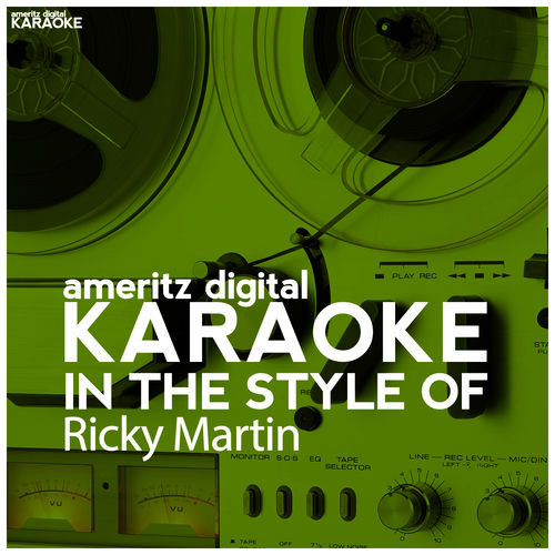 Portada de Karaoke (In the Style of Ricky Martin)