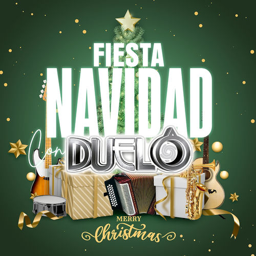 Portada de Fiesta Navidad Con Duelo "Merry Christmas"