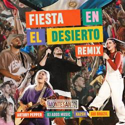 Portada de Fiesta en el Desierto (Remixes)