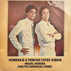 Portada de Homenaje a Poncho Cotes Junior