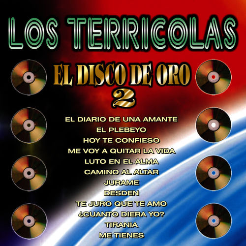 Portada de Los Terrícolas - El Disco de Oro, Vol. 2