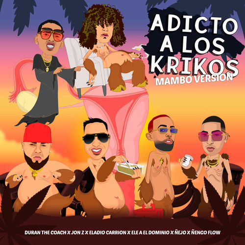 Portada de Adicto A Los Krikos (Mambo Version) [feat. Ñengo Flow & Eladio Carrion]