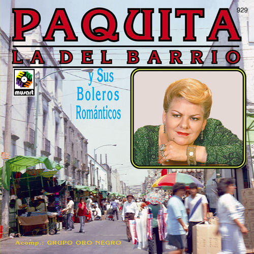 Portada de Paquita La Del Barrio Y Sus Boleros Románticos