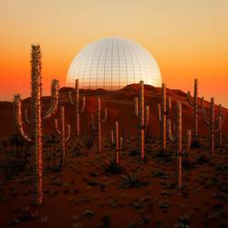 Portada de Atardecer en el Desierto