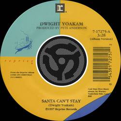 Portada de Santa Can't Stay / The Christmas Song (Chestnuts Roasting on an Open Fire)