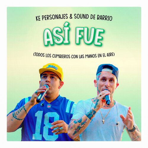 Portada de Asi Fue (Todos los Cumbieros con las manos en el aire)