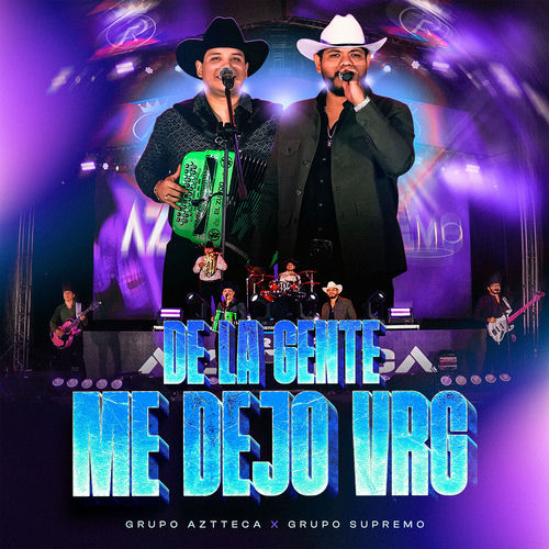 Portada de DE LA GENTE ME DEJO VRG (En Vivo)