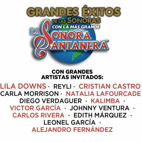 Portada de Grandes Éxitos de las Sonoras, Con la Más Grande, La Sonora Santanera