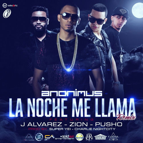 Portada de La Noche Me Llama (Remix) [feat. J Alvarez, Zion & Pusho]