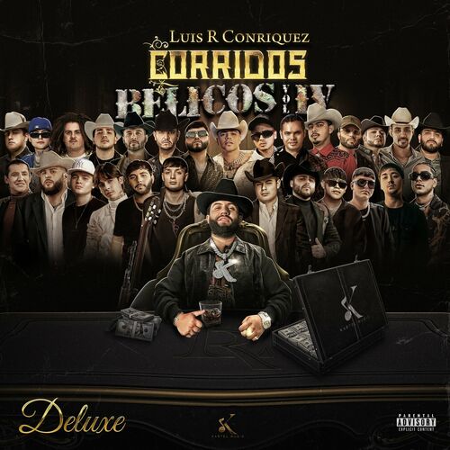 Portada de Corridos Bélicos, Vol. IV (Versión Deluxe)