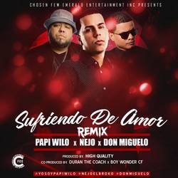 Portada de Sufriendo de Amor (Remix)