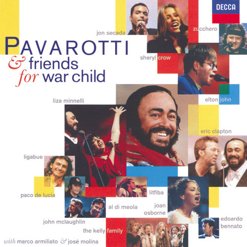 Portada de Pavarotti & Friends for War Child