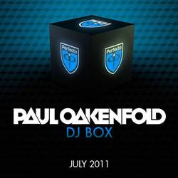 Portada de DJ Box - July 2011 (Selected By Paul Oakenfold)