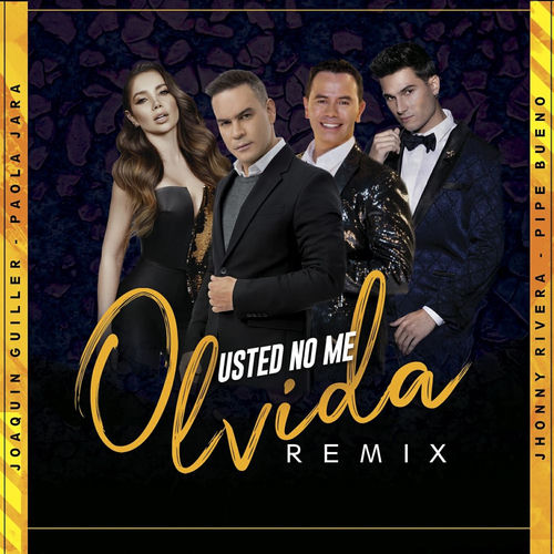 Portada de Usted No Me Olvida (Remix)