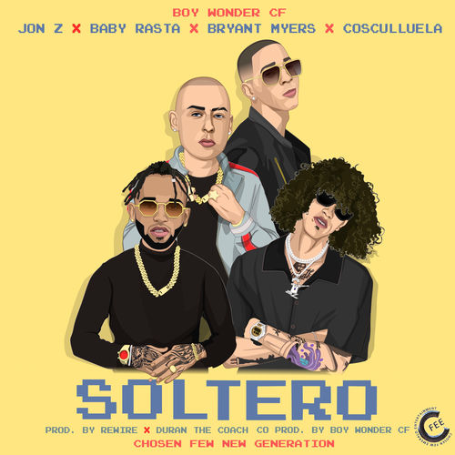 Portada de Soltero (feat. Jon Z & Baby Rasta)