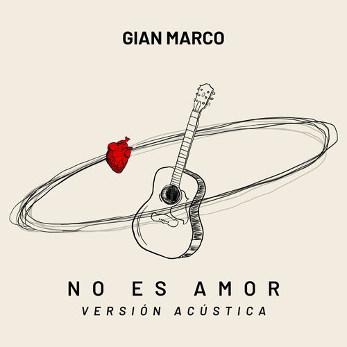Portada de No Es Amor (Versión Acústica)