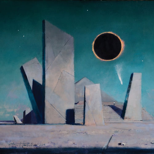 Portada de Dark Star b/w Pastel Sunrise