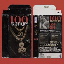 Portada de 100 (Lado B Remix)