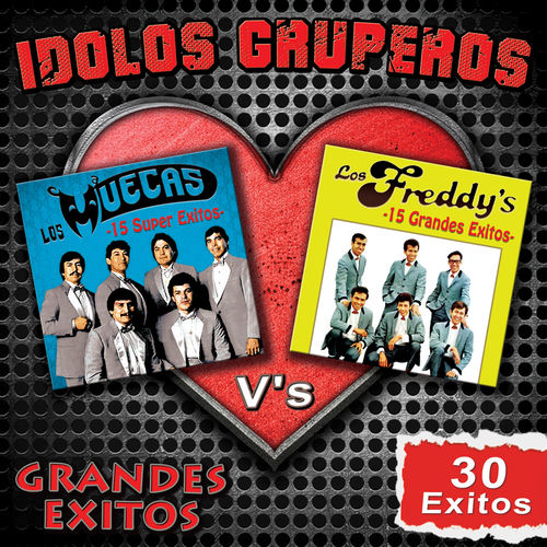 Portada de Idolos Gruperos "30 Grandes Exitos"