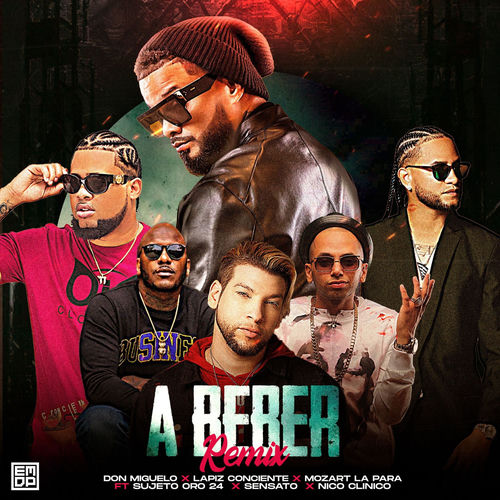 Portada de A Beber (Remix)