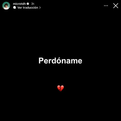 Portada de Perdóname