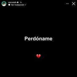 Portada de Perdóname