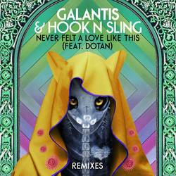 Portada de Never Felt A Love Like This (feat. Dotan) (Remixes)