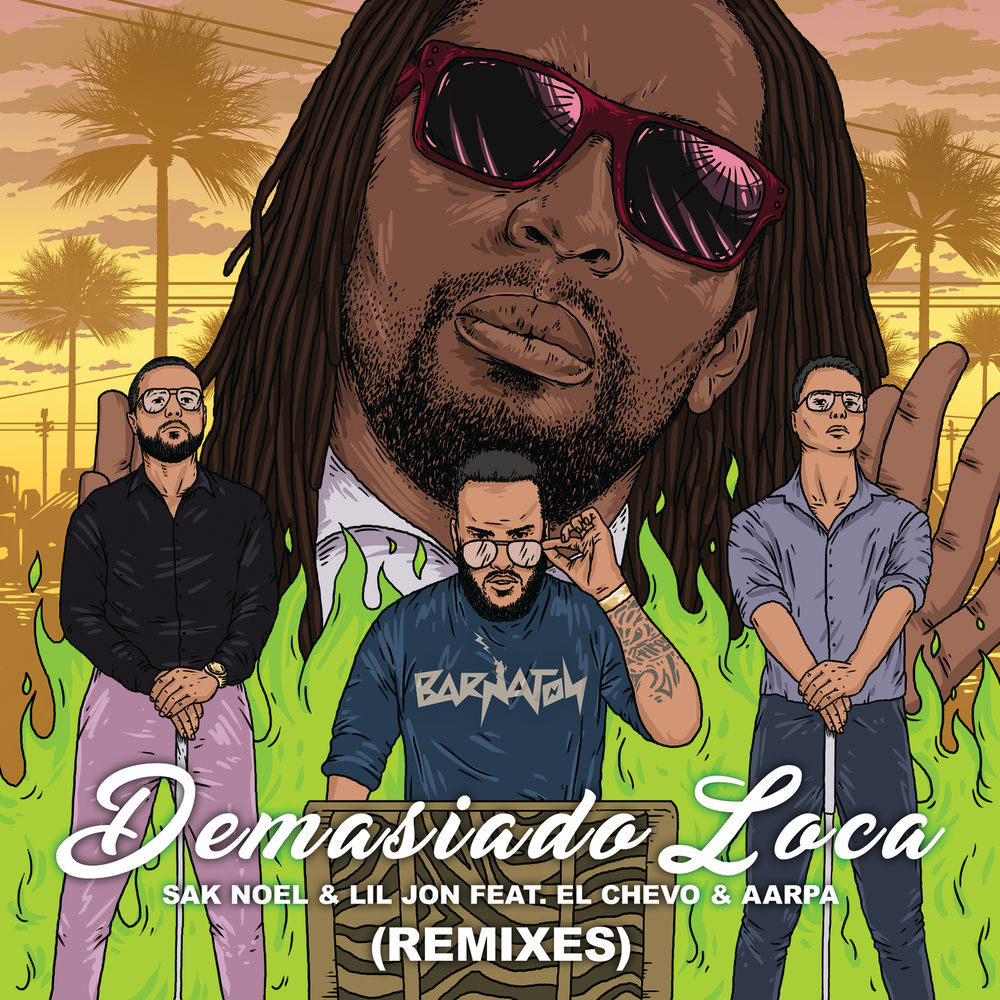 Portada de Demasiado Loca (Remixes)