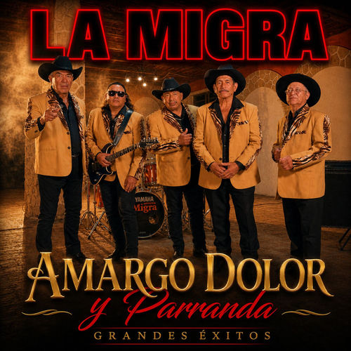 Portada de Amargo Dolor y Parranda: Grandes Éxitos