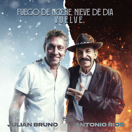 Portada de Fuego de Noche, Nieve de Día / Vuelve
