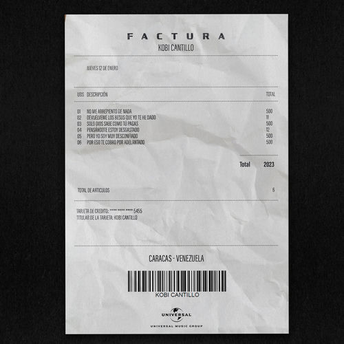 Portada de Factura
