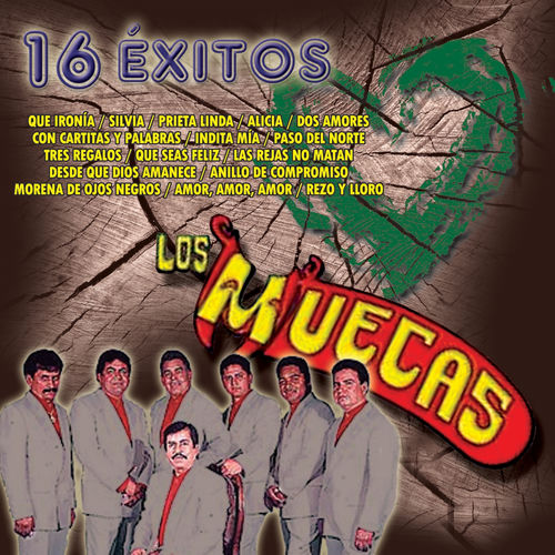 Portada de 16 Éxitos de los Muecas