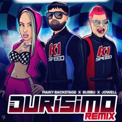 Portada de Durísimo (Remix) [feat. Burbu]